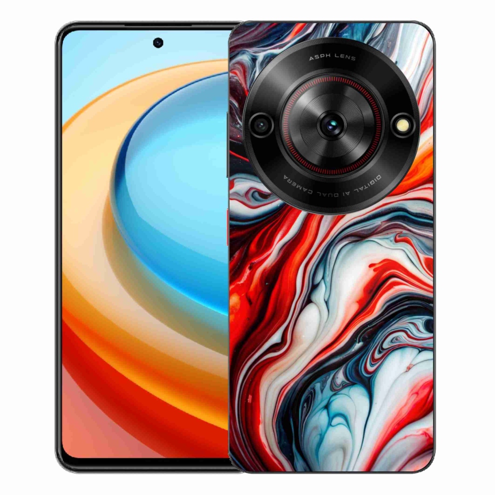 ZTE Blade A75 zselés tok mmCase - absztrakt motívum 63