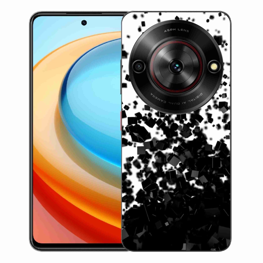 ZTE Blade A75 zselés tok mmCase - absztrakt minta 1