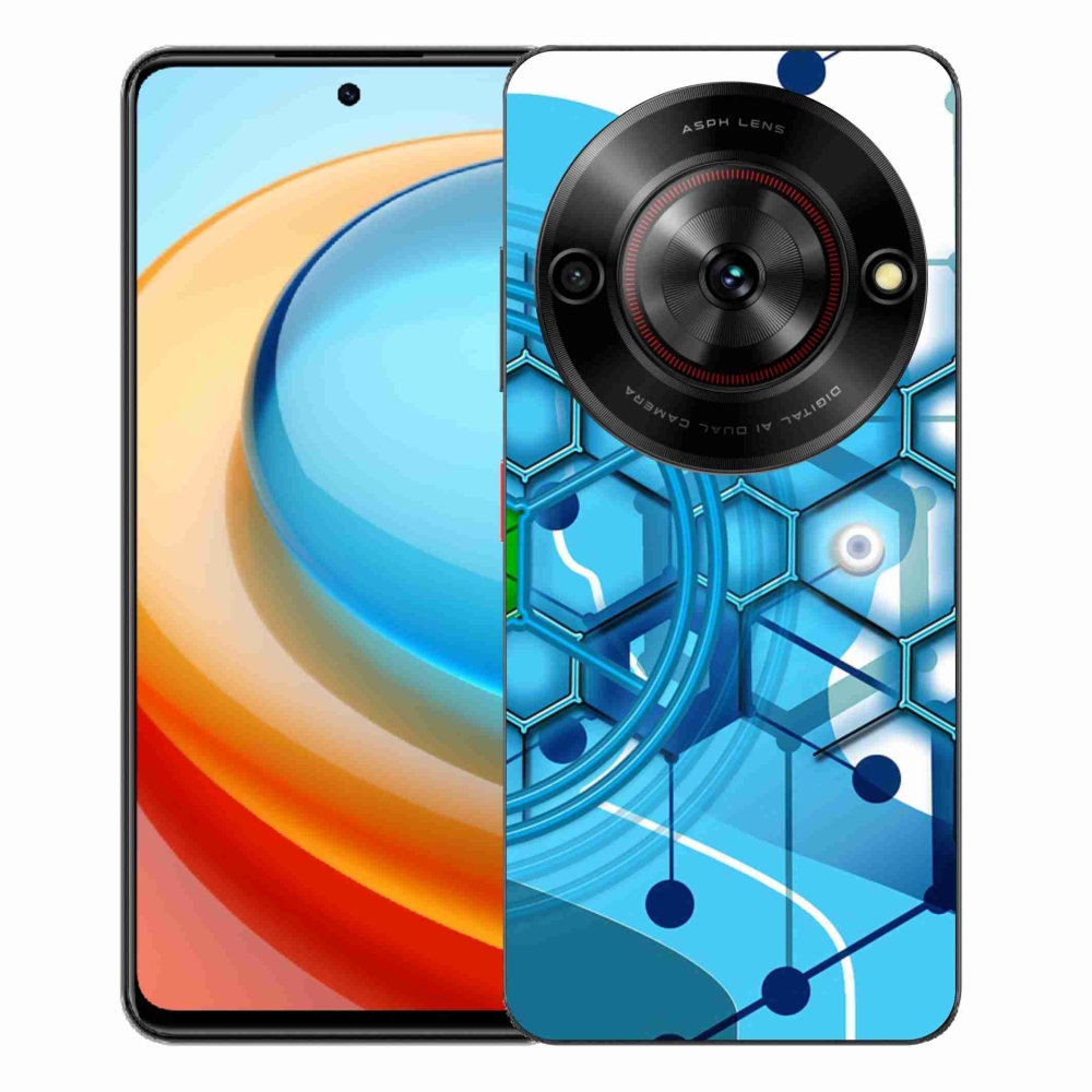 ZTE Blade A75 zselés borítás mmCase - absztrakt minta 2