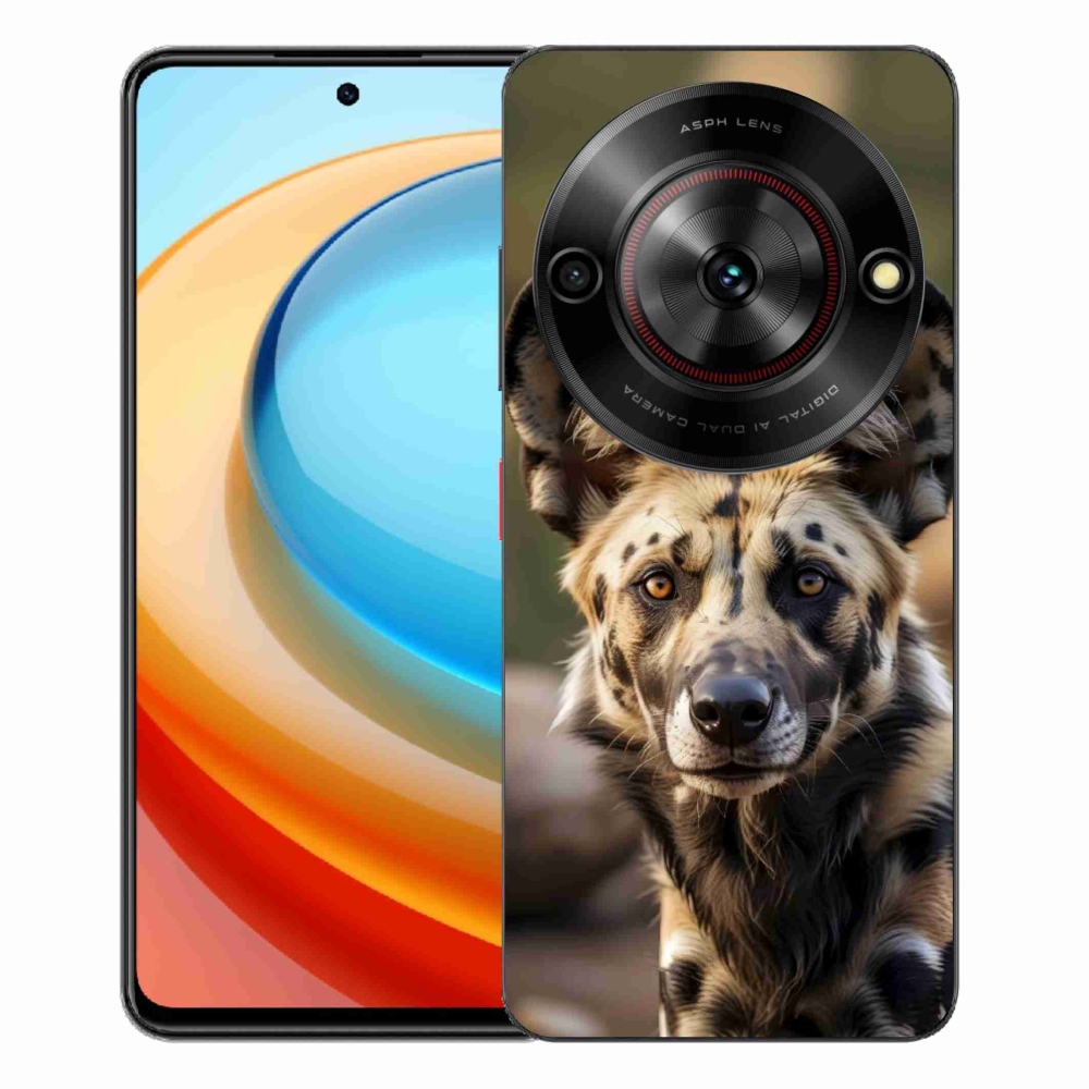 ZTE Blade A75 zselés tok mmCase - Afrikai vadkutya