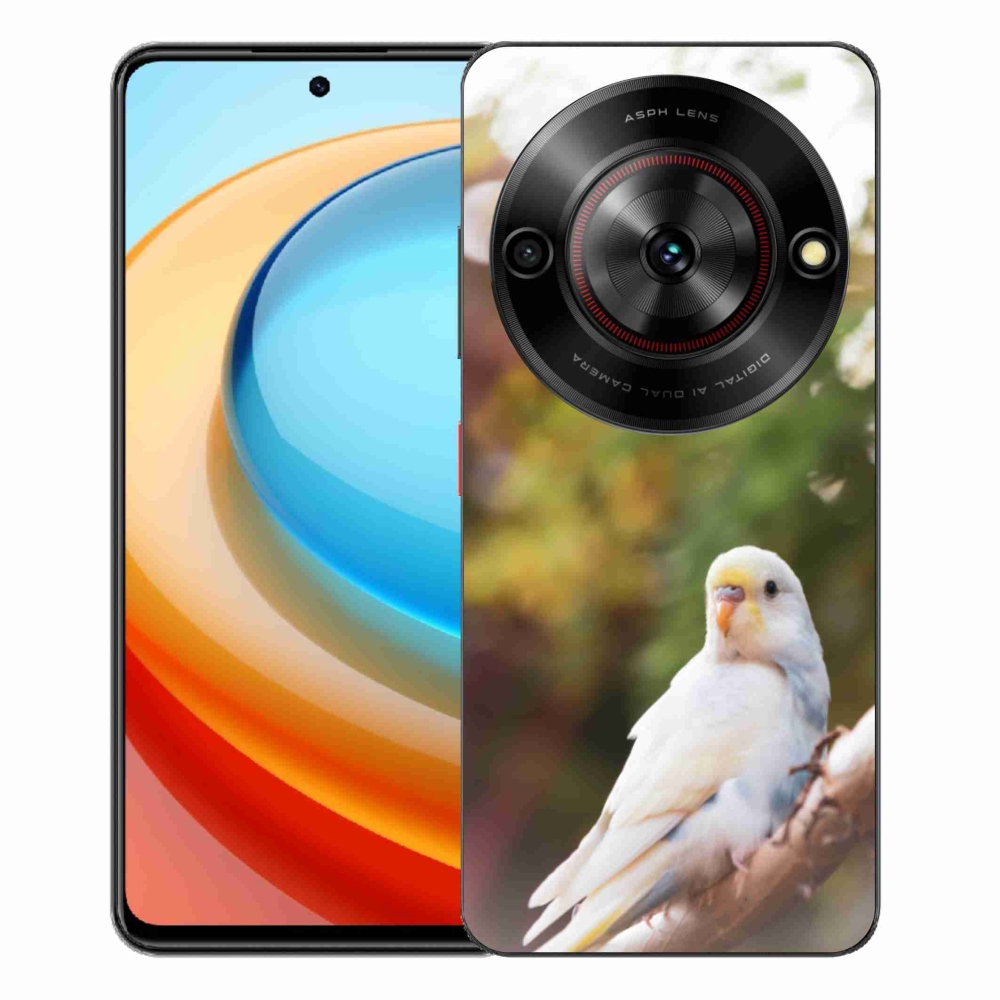 ZTE Blade A75 zselés tok mmCase - andulka fehér
