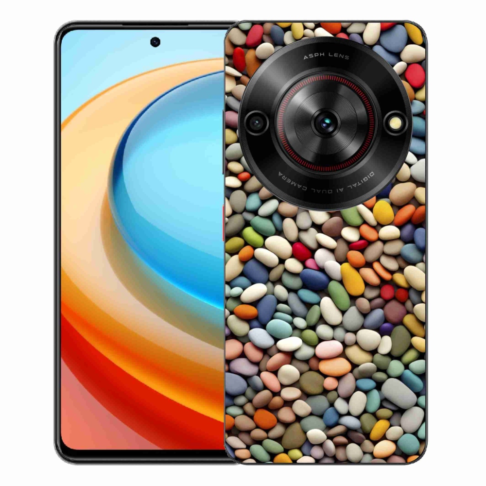 ZTE Blade A75 zselés tok mmCase - színes strasszkövek 2