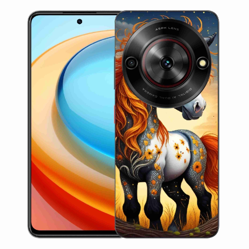 ZTE Blade A75 zselés tok mmCase - színes póni