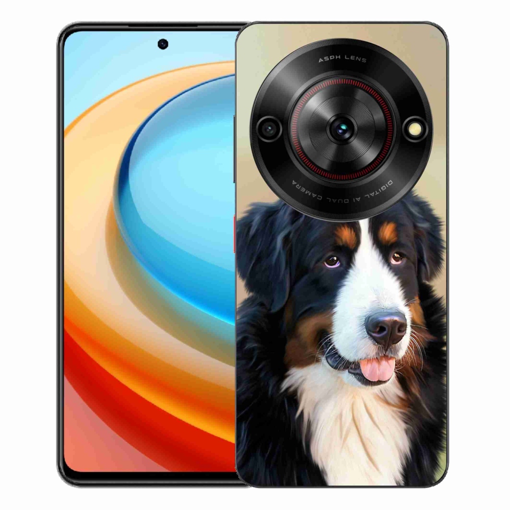 ZTE Blade A75 zselés tok mmCase - Berni hegyi kutya
