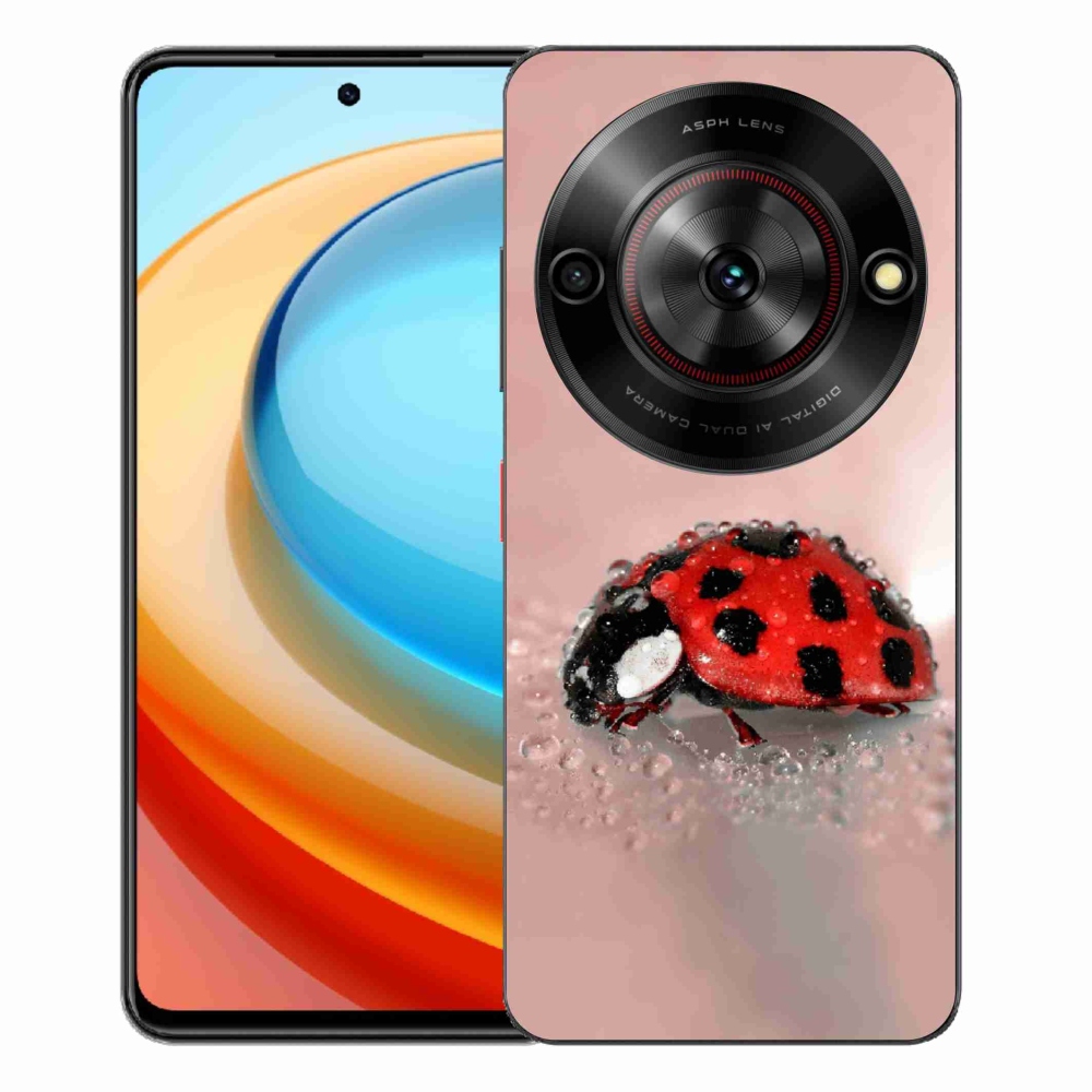 ZTE Blade A75 zselés tok mmCase - katicabogár