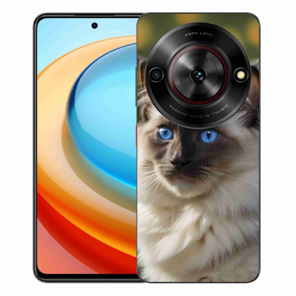 ZTE Blade A75 zselés tok mmCase - fehér rongybaba