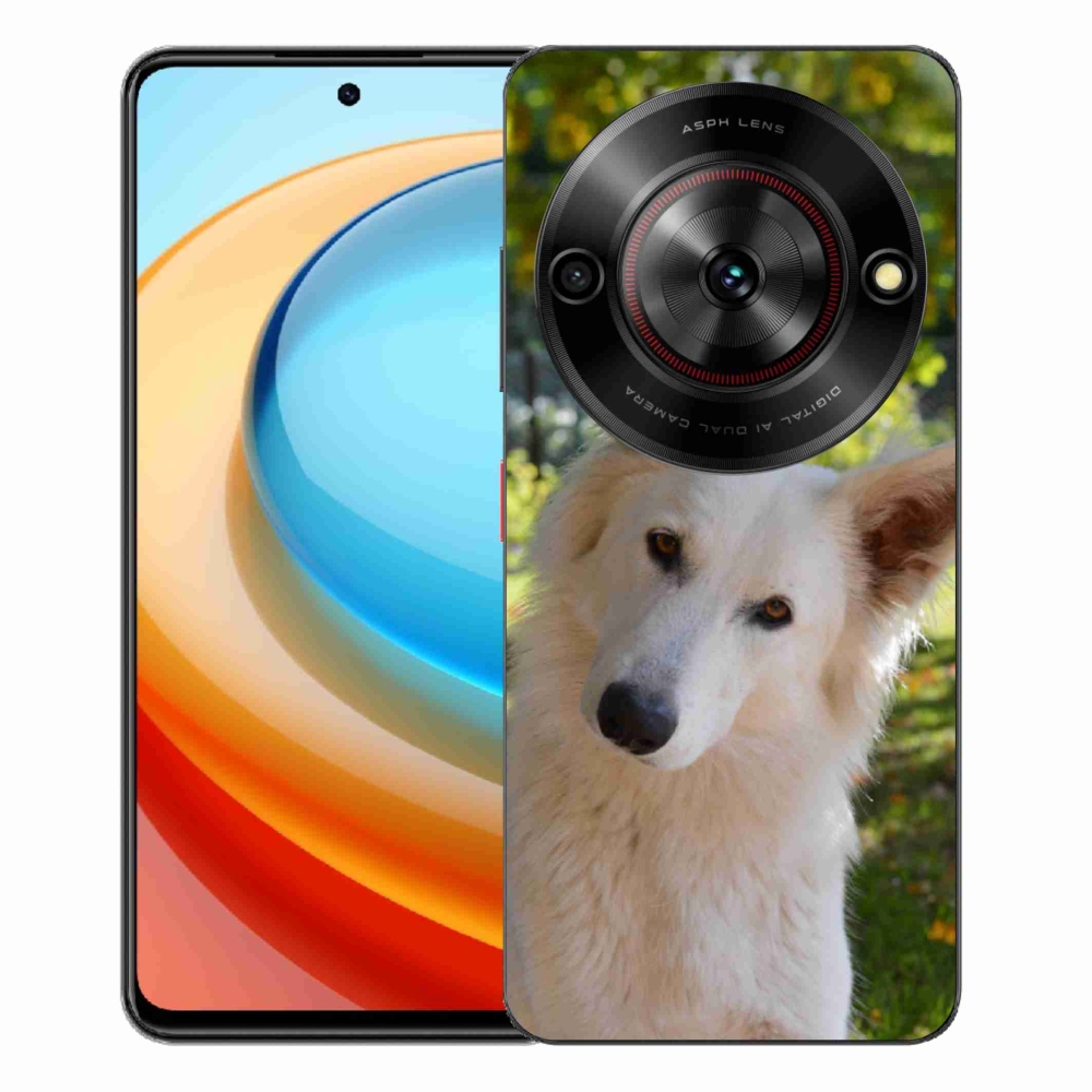 ZTE Blade A75 zselés tok mmCase - fehér svájci pásztor 1