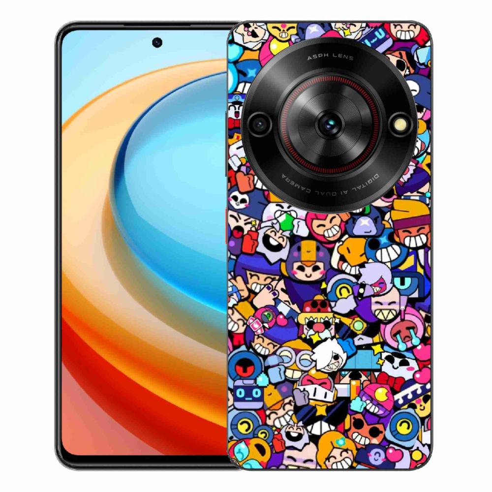 ZTE Blade A75 zselés tok mmCase - brawl stars 2