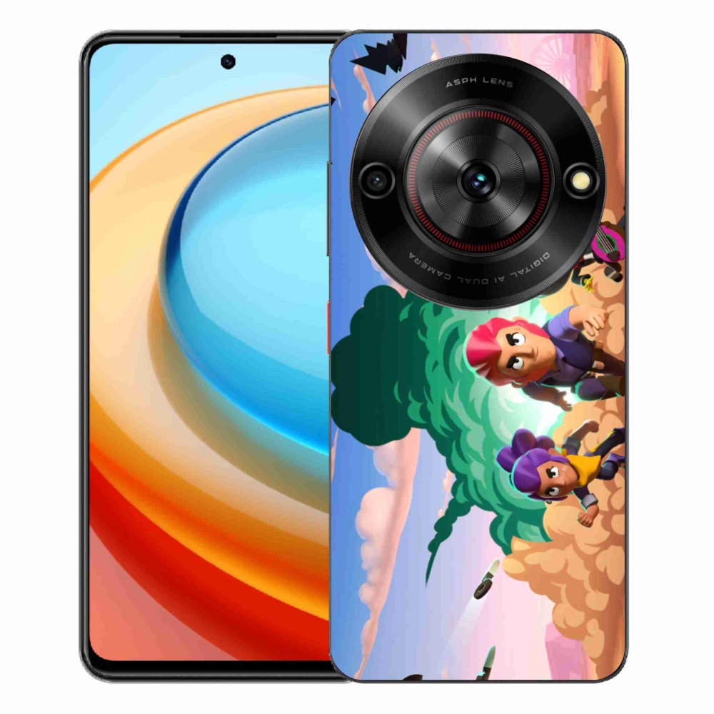 ZTE Blade A75 zselés borítás mmCase - brawl stars