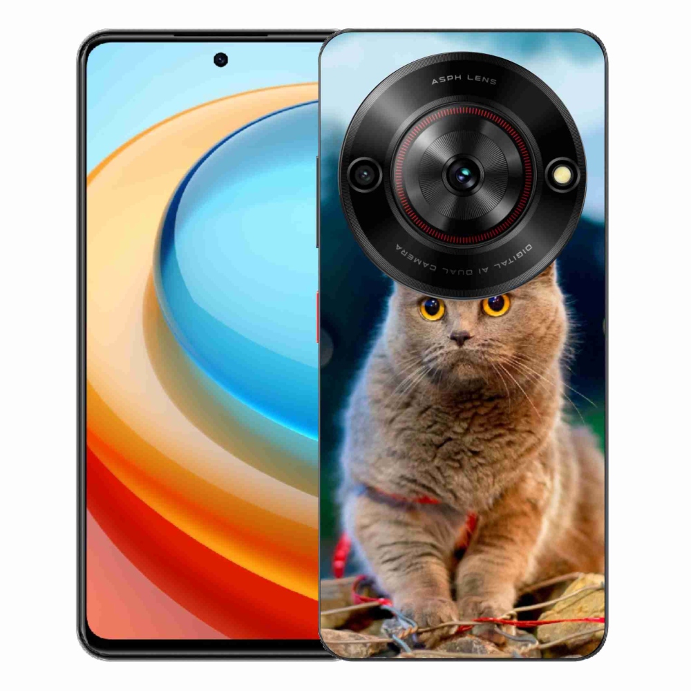 ZTE Blade A75 zselés tok mmCase - brit kék 2