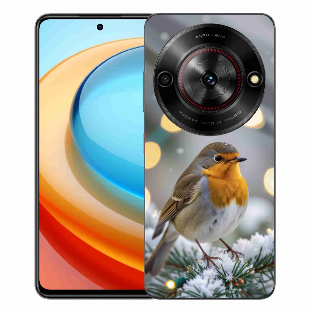 ZTE Blade A75 zselés borító mmCase - télen piroslik