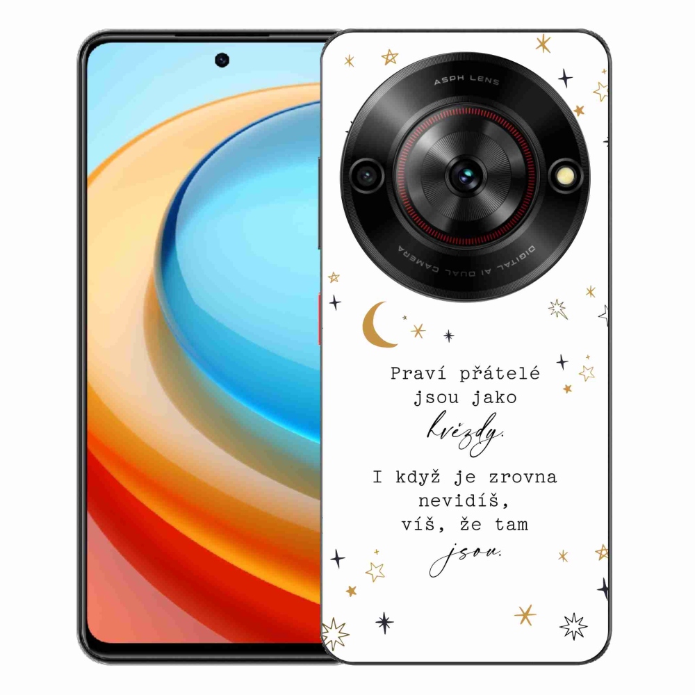 ZTE Blade A75 zselés borítás mmCase - idézem 6 fehér háttér