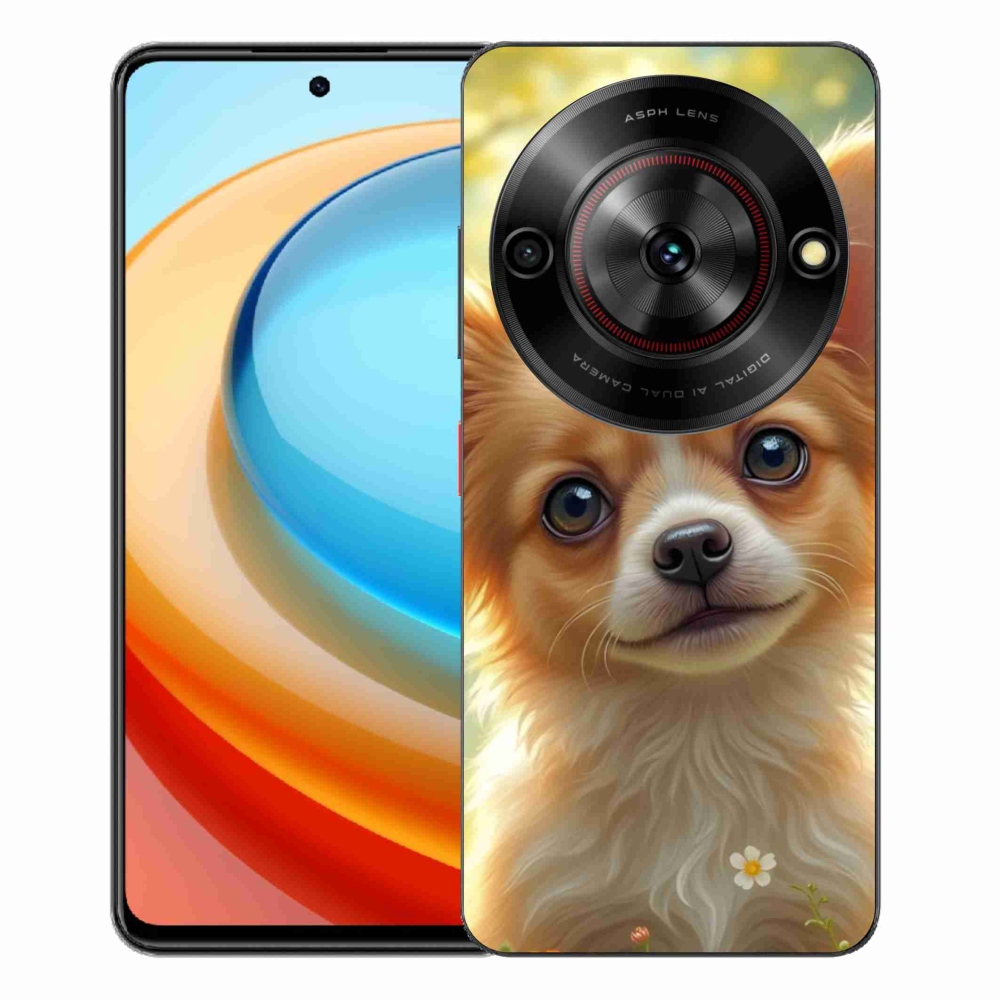 ZTE Blade A75 zselés tok mmCase - chihuahua 5