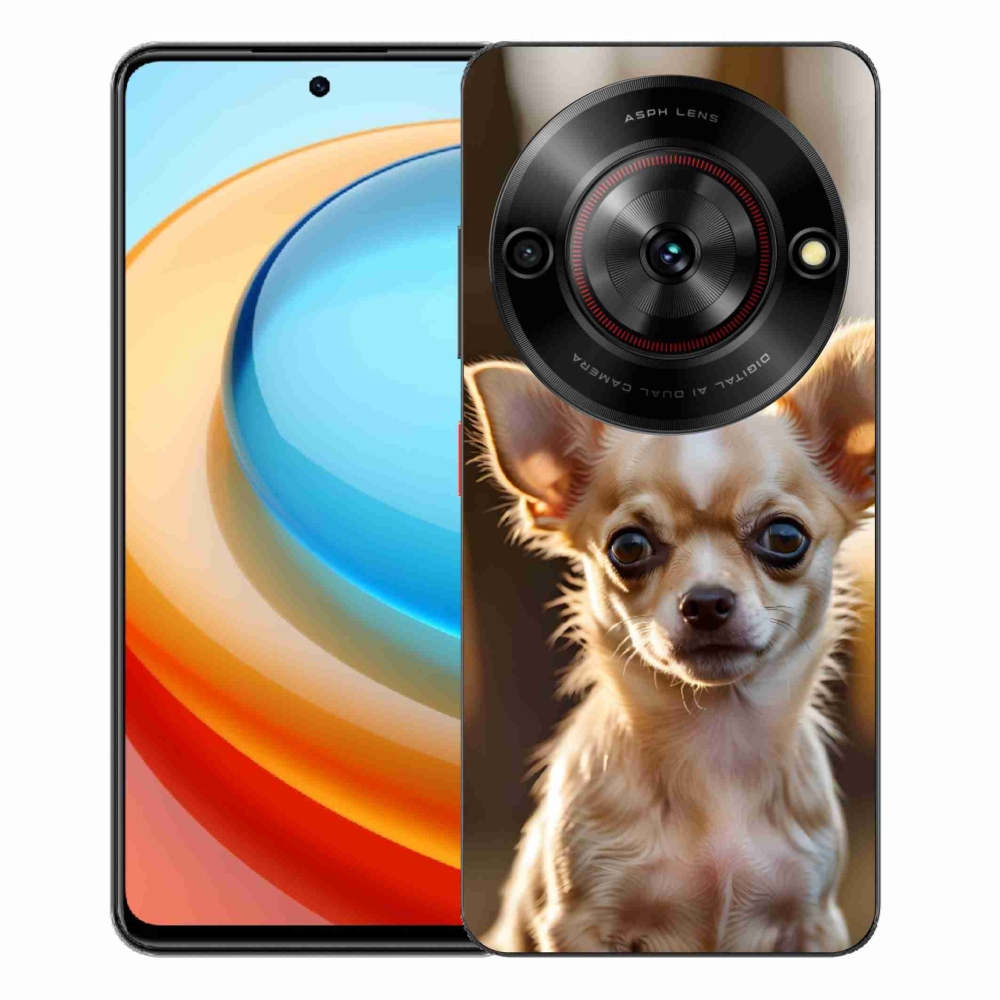 ZTE Blade A75 zselés tok mmCase - chihuahua 6