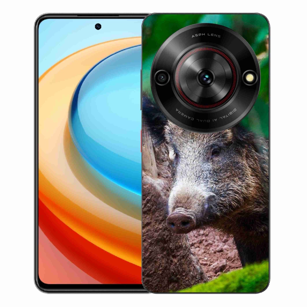 ZTE Blade A75 zselés tok mmCase - vaddisznó