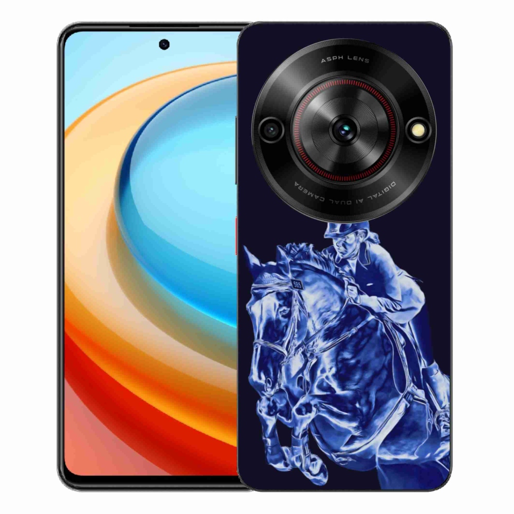 ZTE Blade A75 zselés borító mmCase - versenyló