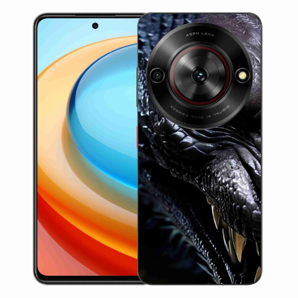 ZTE Blade A75 zselés tok mmCase - sárkány nézet