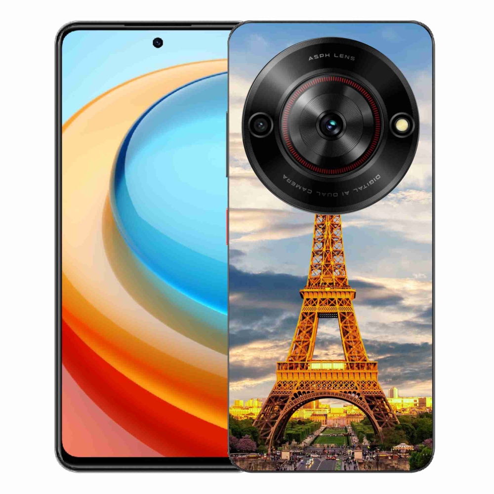 ZTE Blade A75 zselés borító mmCase - eiffel torony 3