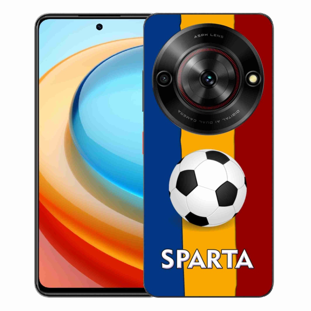 ZTE Blade A75 zselés tok mmCase - futball 1