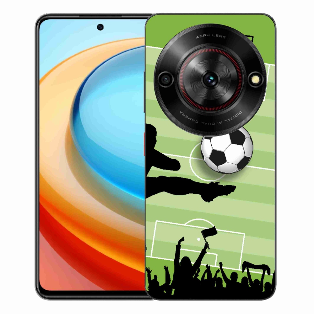 ZTE Blade A75 zselés borítás mmCase - futball 3