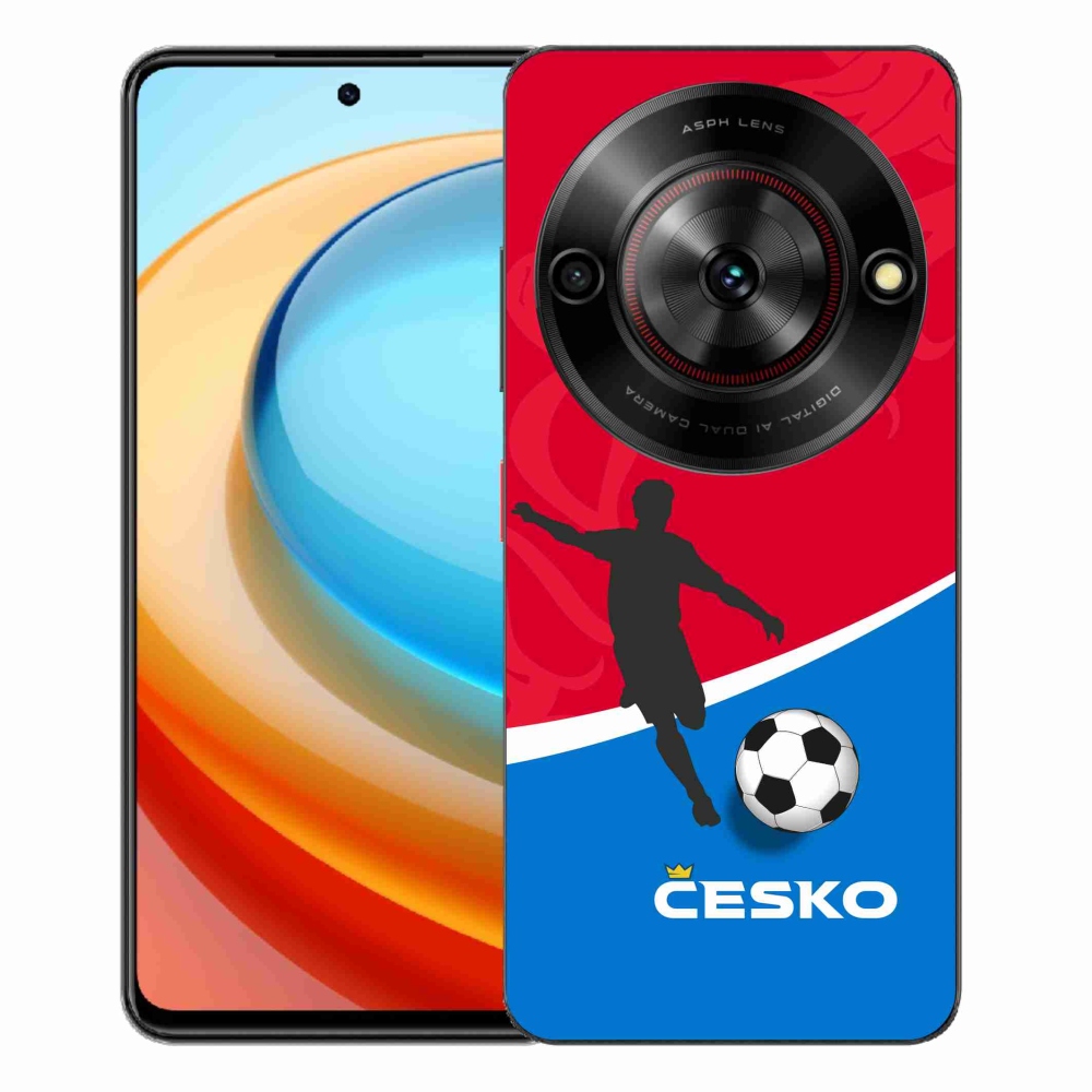 ZTE Blade A75 zselés borítás mmCase - futball Csehország