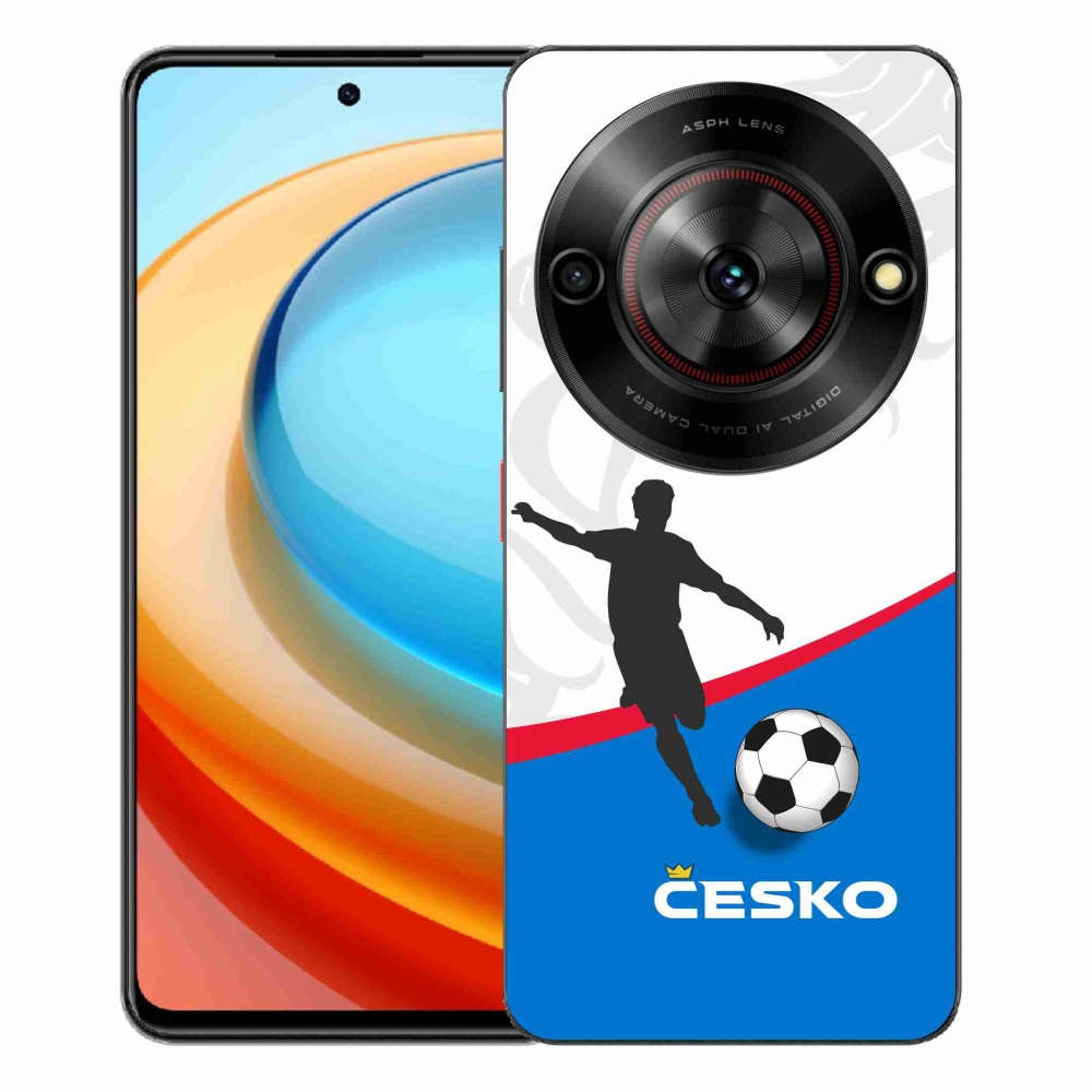 ZTE Blade A75 zselés borítás mmCase - futball Csehország 1