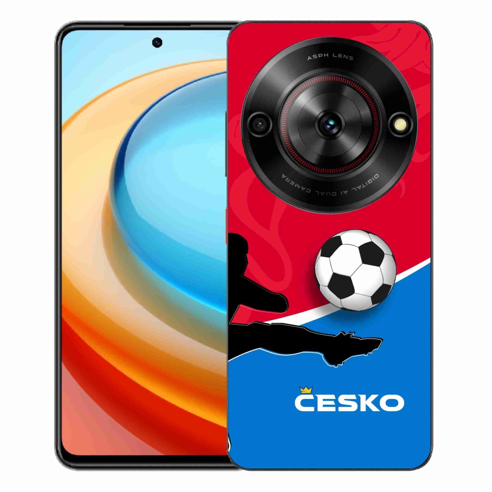 ZTE Blade A75 zselés tok mmCase - futball Csehország 2