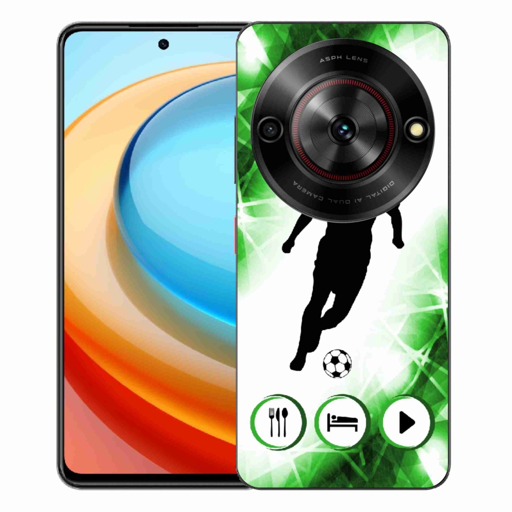 ZTE Blade A75 zselés tok mmCase - focista