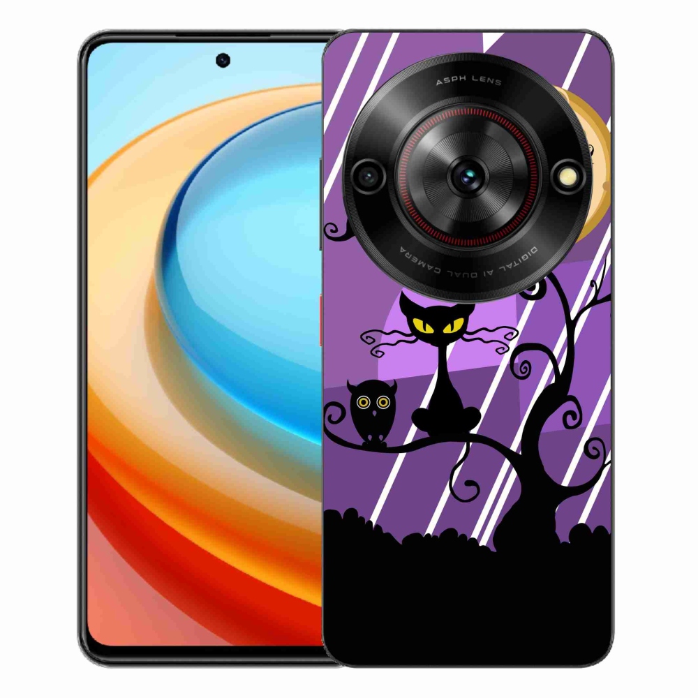 ZTE Blade A75 zselés borító mmCase - halloween