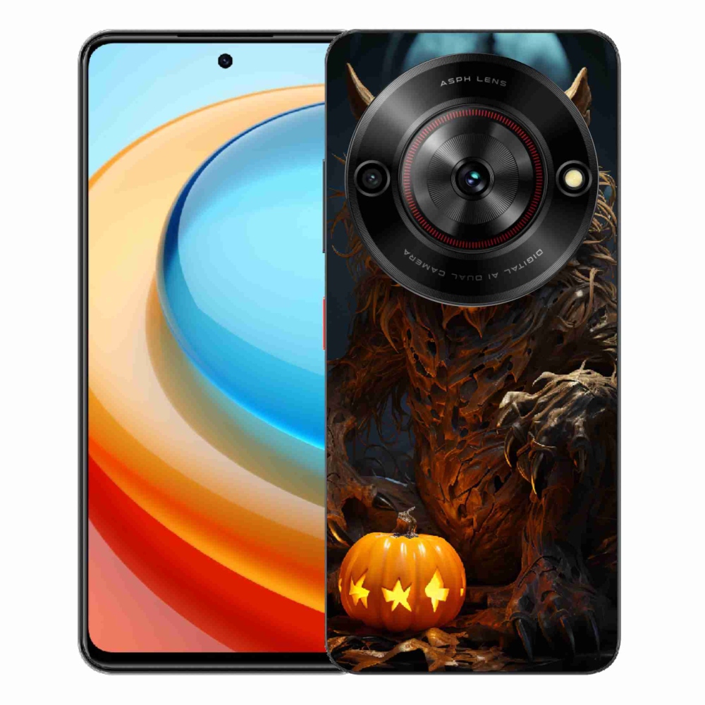ZTE Blade A75 zselés borító mmCase - Halloween szörnyeteg