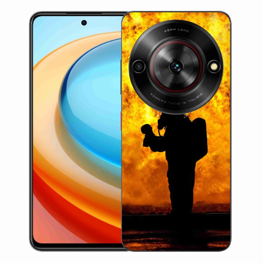 ZTE Blade A75 zselés tok mmCase - tűzoltóhoz