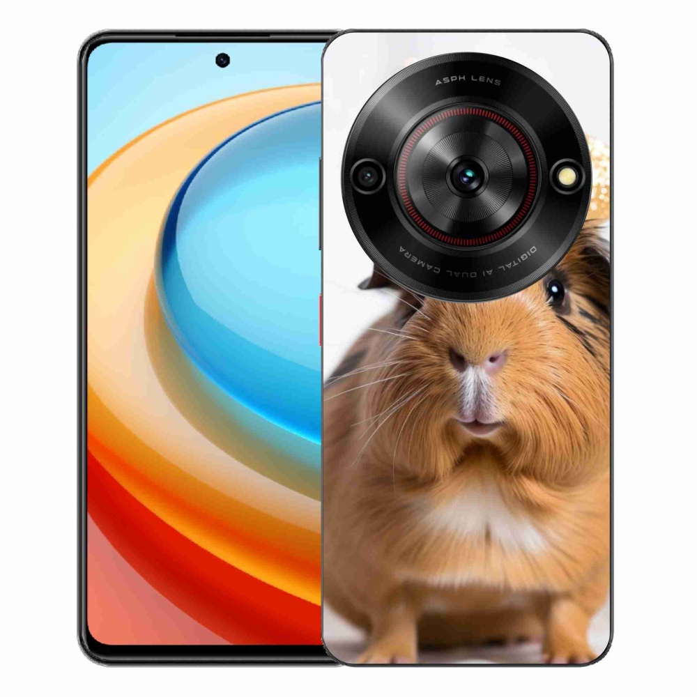 ZTE Blade A75 zselés tok mmCase - barna tengerimalachoz