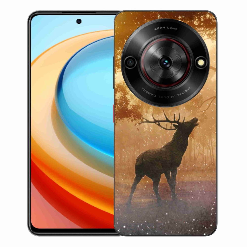 ZTE Blade A75 zselés tok mmCase - szarvas a szarvasbőgésben