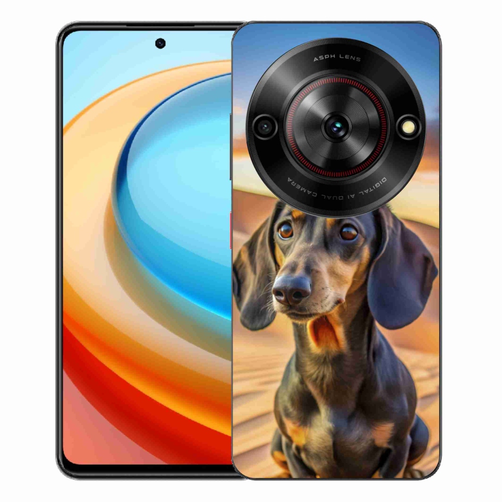 ZTE Blade A75 zselés tok mmCase - tacskó 3