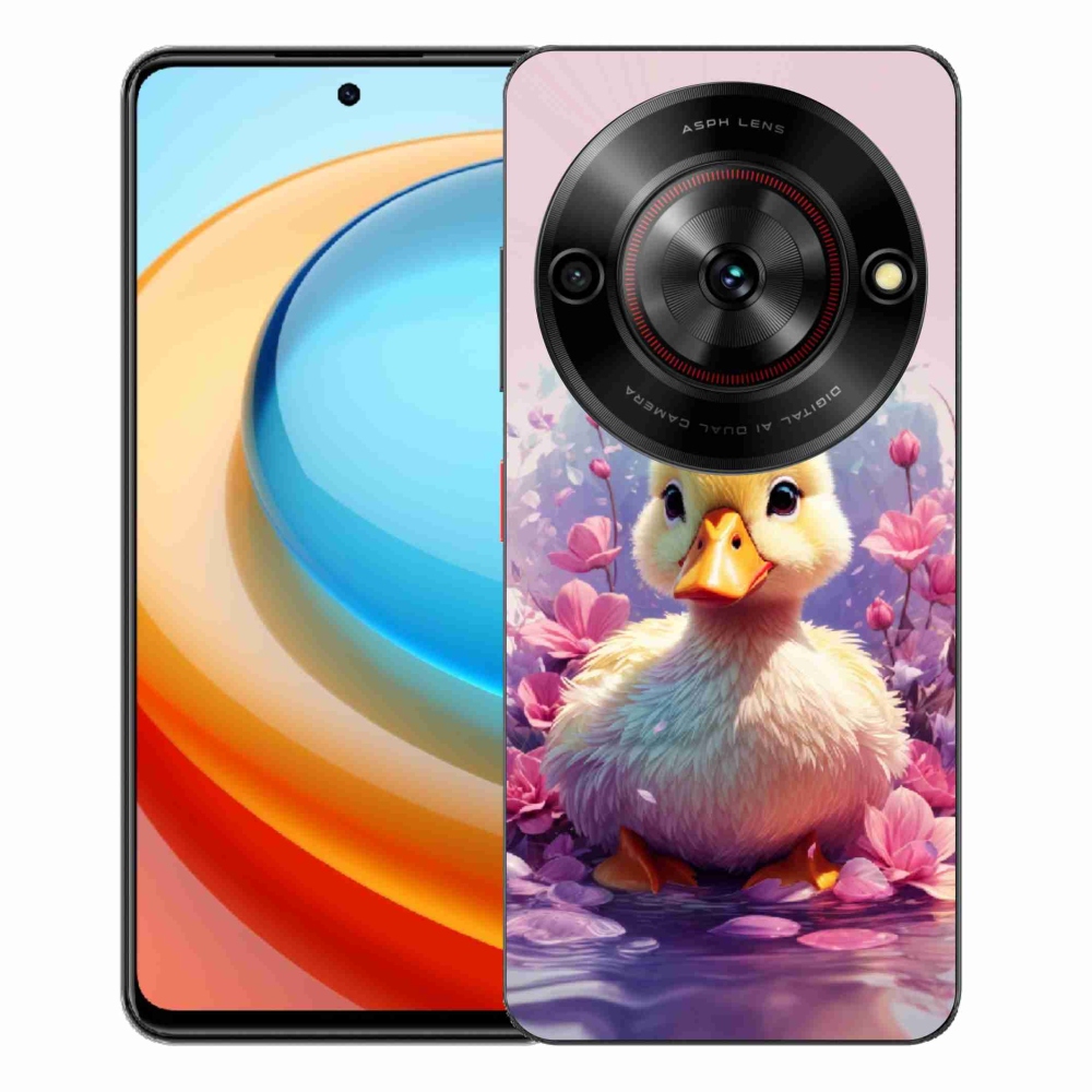ZTE Blade A75 zselés tok mmCase - kacsa