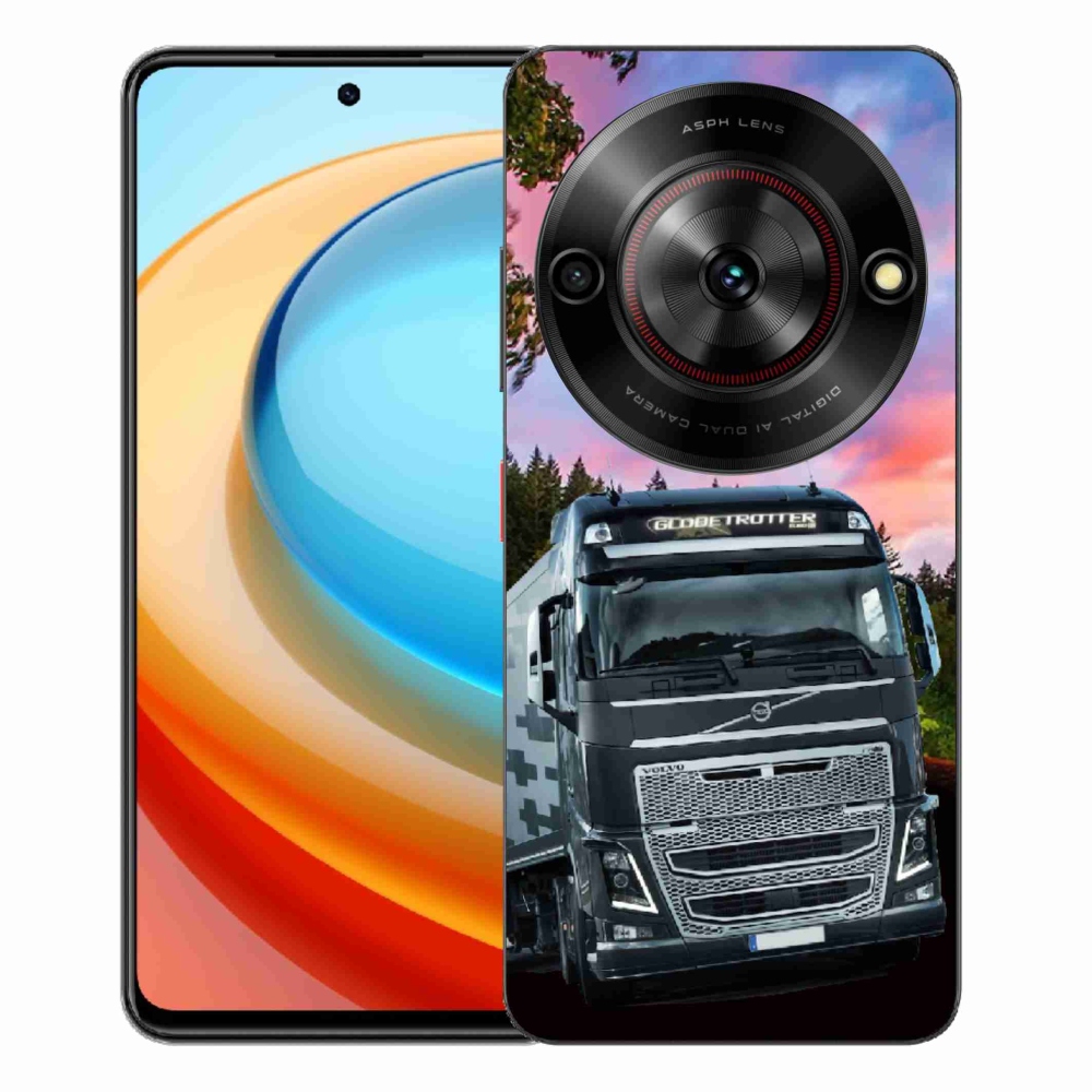 ZTE Blade A75 zselés tok mmCase - teherautó 2