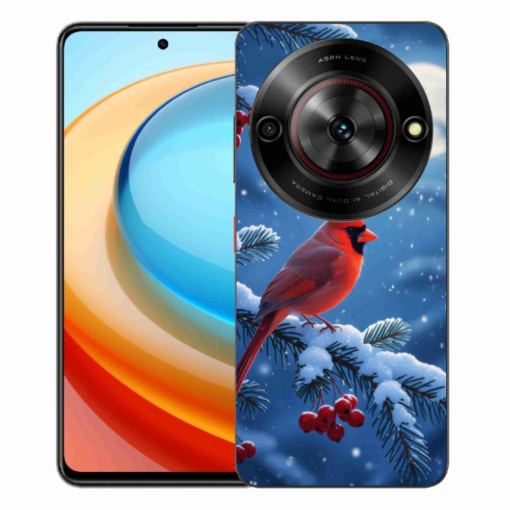 ZTE Blade A75 zselés tok mmCase - bíborvörös