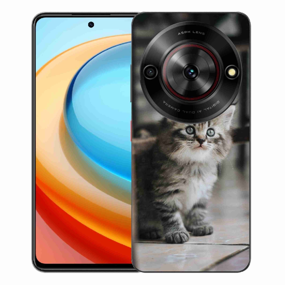 ZTE Blade A75 zselés tok mmCase - cica