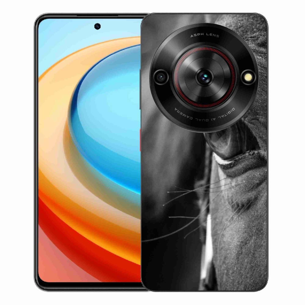 ZTE Blade A75 zselés borítás mmCase - ló nézet