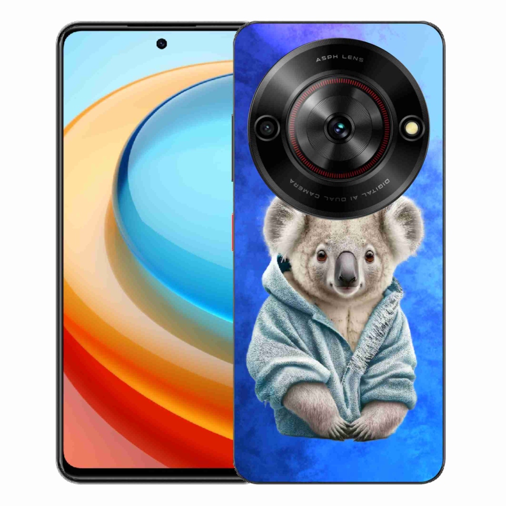 ZTE Blade A75 zselés tok mmCase - koala pulóverben