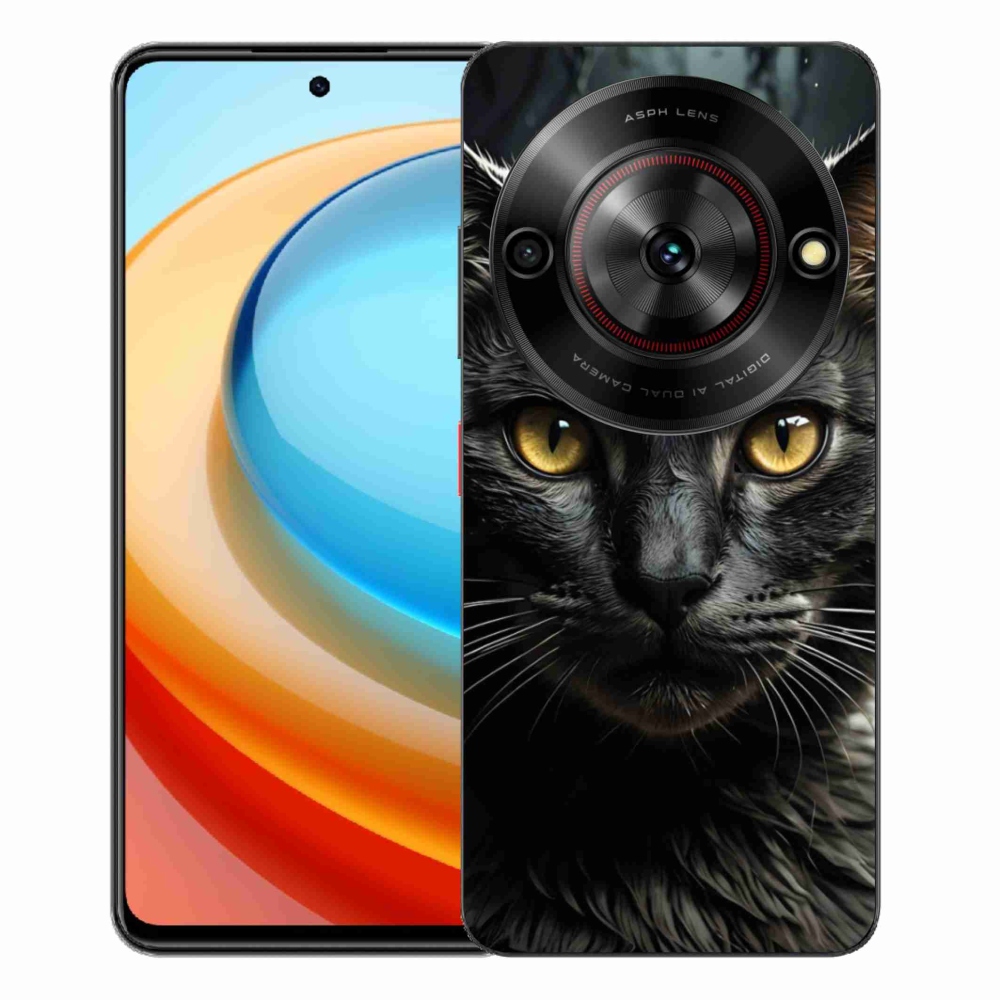 ZTE Blade A75 zselés tok mmCase - macskaszem 3