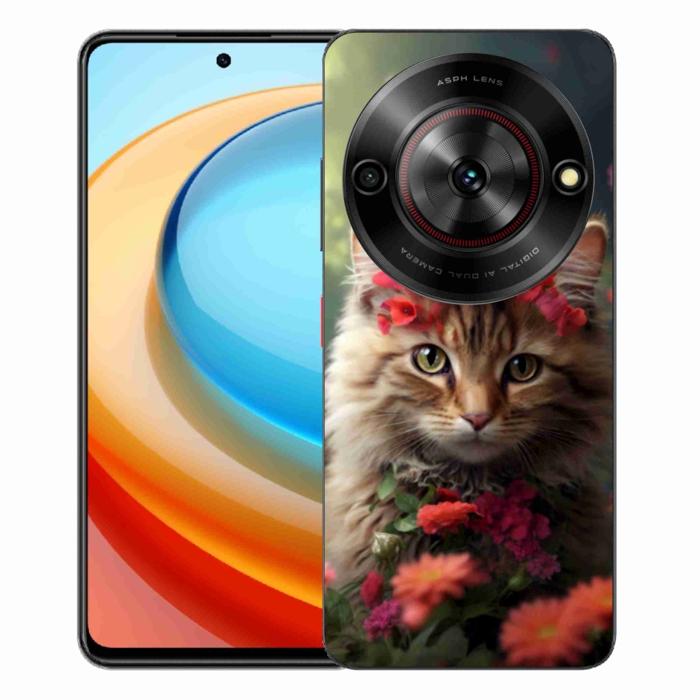 ZTE Blade A75 zselés tok mmCase - a macskahercegnőhöz