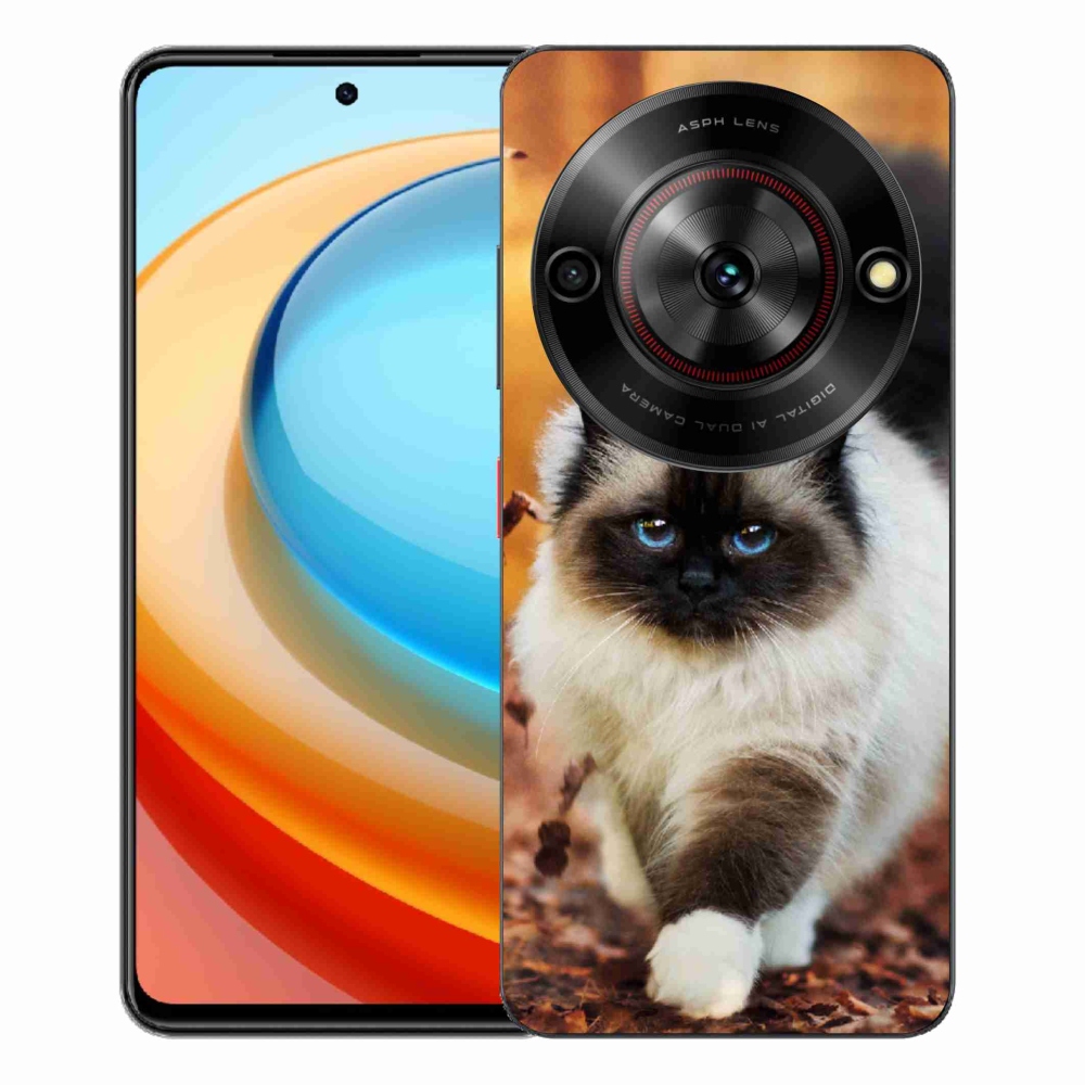 ZTE Blade A75 zselés tok mmCase - macska