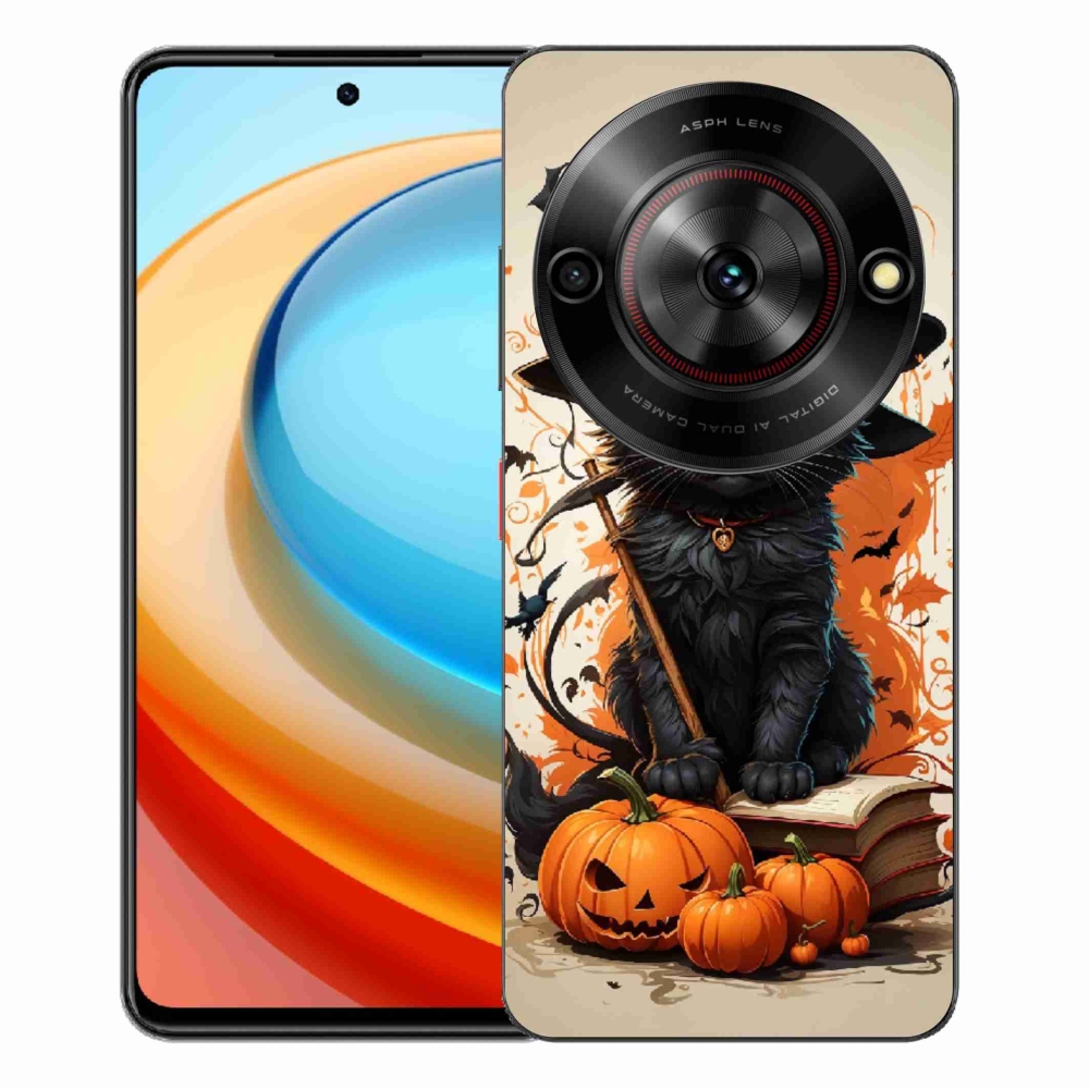 ZTE Blade A75 zselés borítás mmCase - cat wizard - macskavarázslóhoz