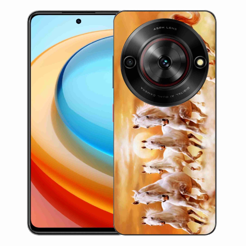ZTE Blade A75 zselés borítás mmCase - lovak 2