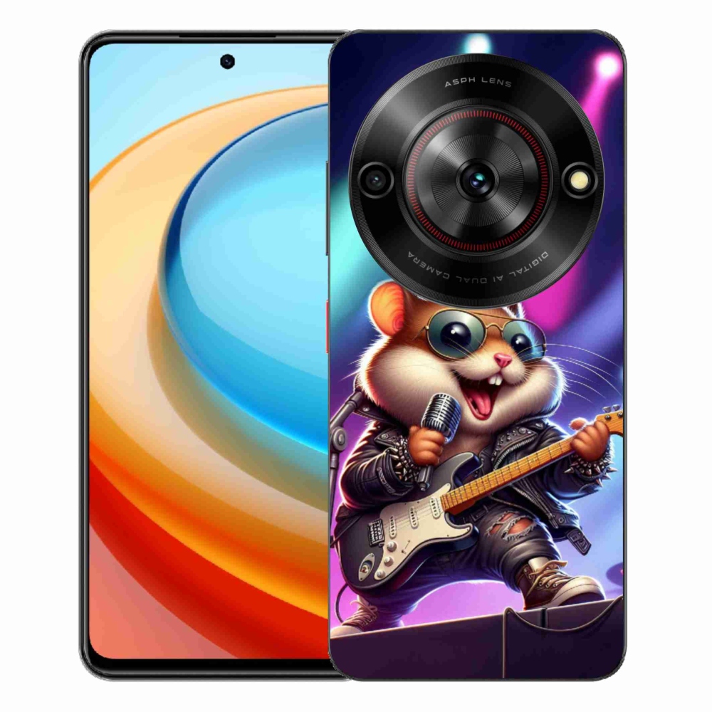 ZTE Blade A75 zselés borítás mmCase - hamster rockerhez