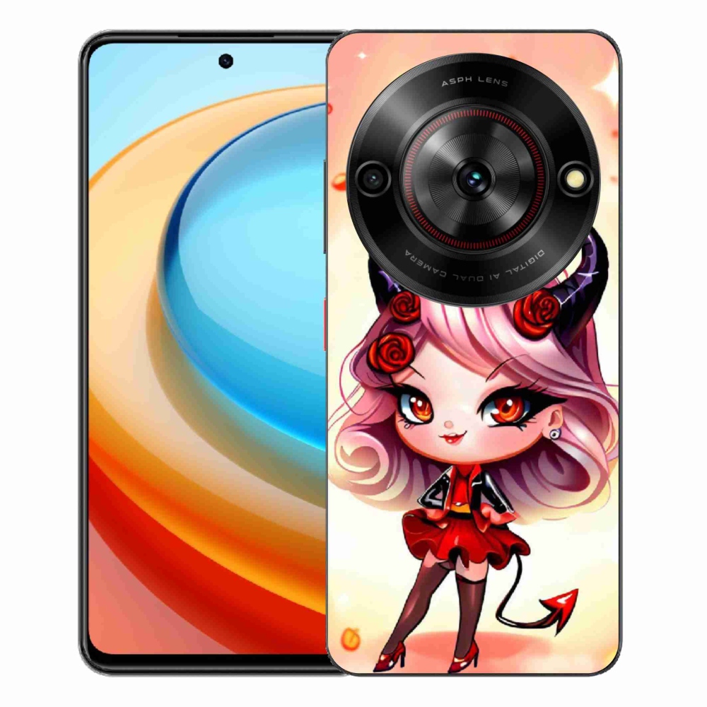 ZTE Blade A75 zselés tok mmCase - karikatúra ördög