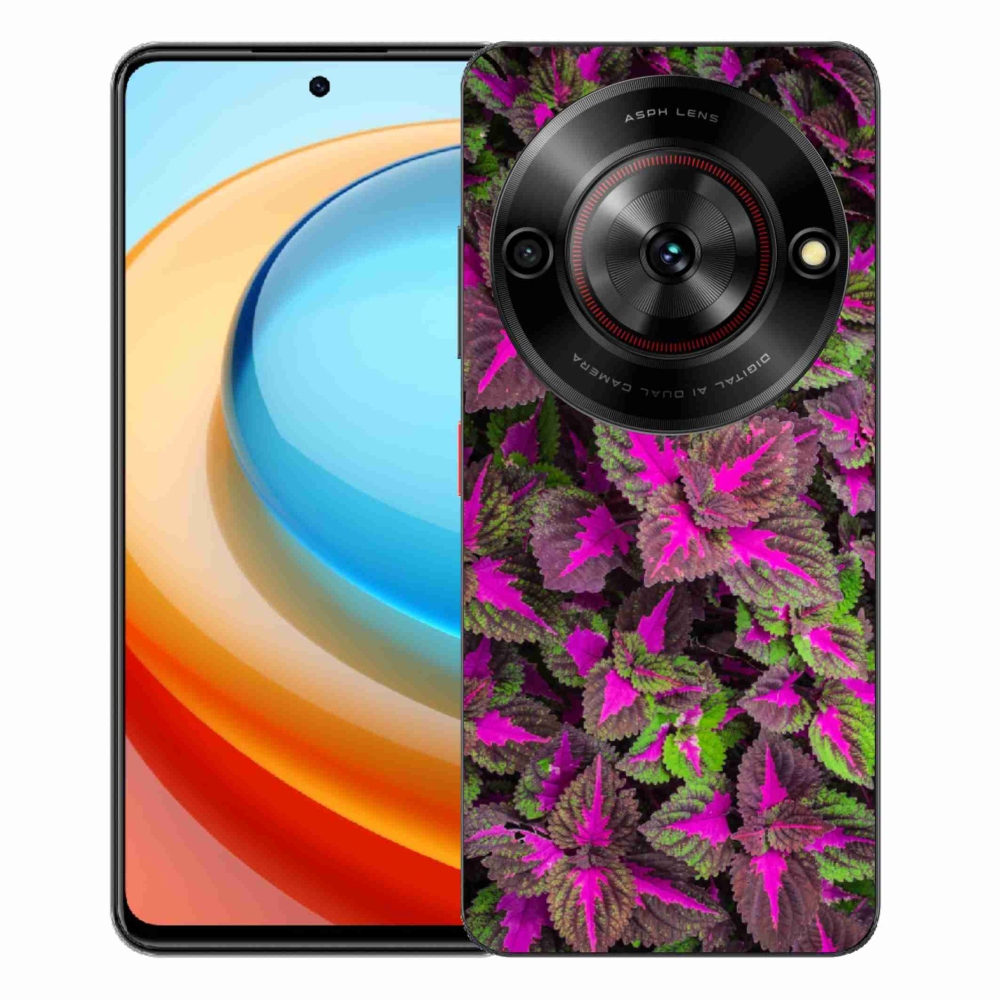 ZTE Blade A75 zselés tok mmCase - virágok 10