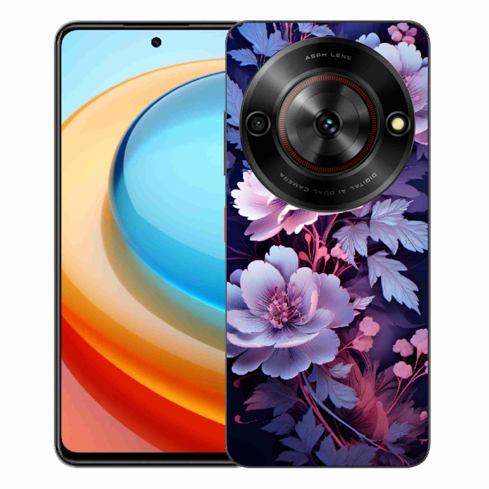 ZTE Blade A75 zselés tok mmCase - virágok 11