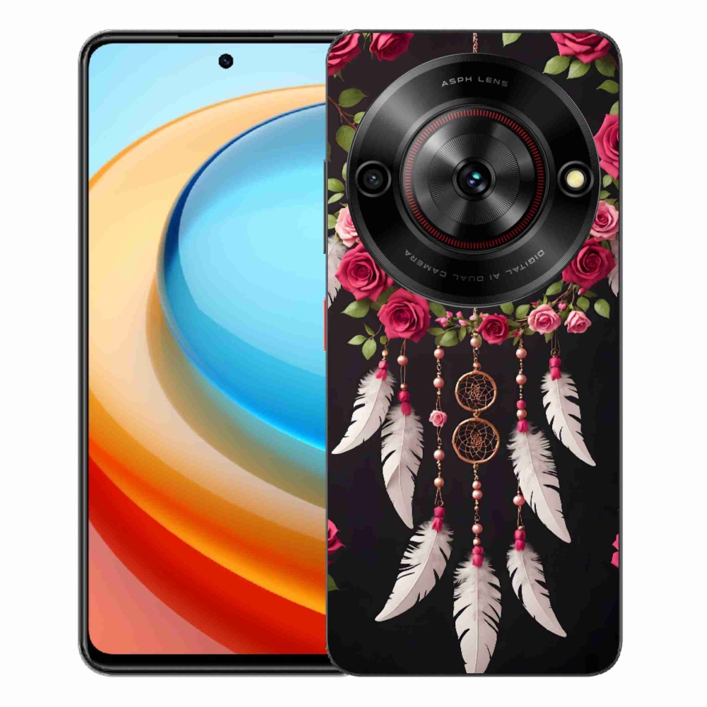 ZTE Blade A75 zselés borító mmCase - álomfogó rózsákkal